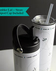 Hunt Seat Paper Co. Off Course Stainless Steel Water Bottle