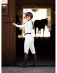 LeMieux Amara II Ladies Knee Grip Breeches, White