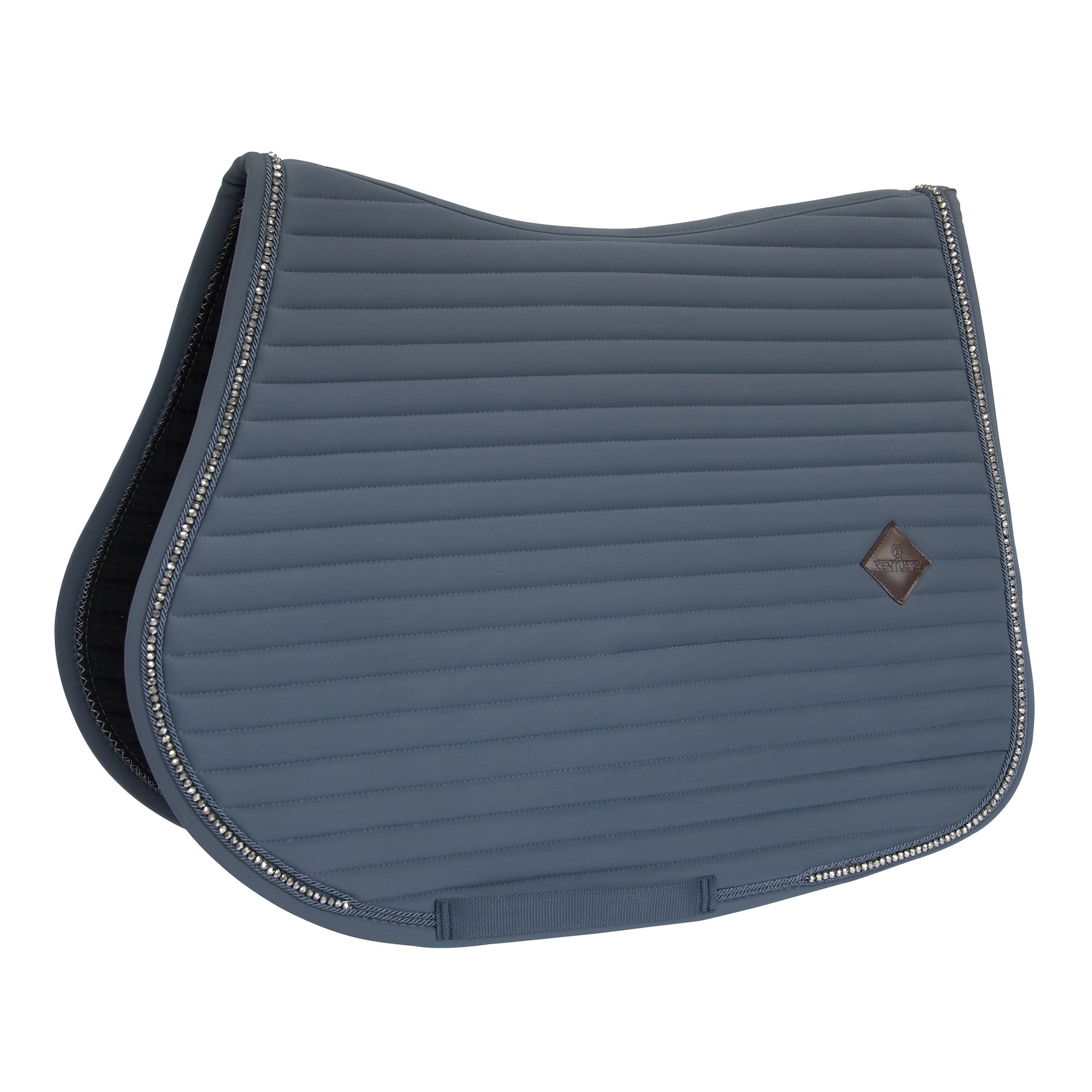 Kentucky Horsewear Saddle Pad Pearls Jumping Grey Edition