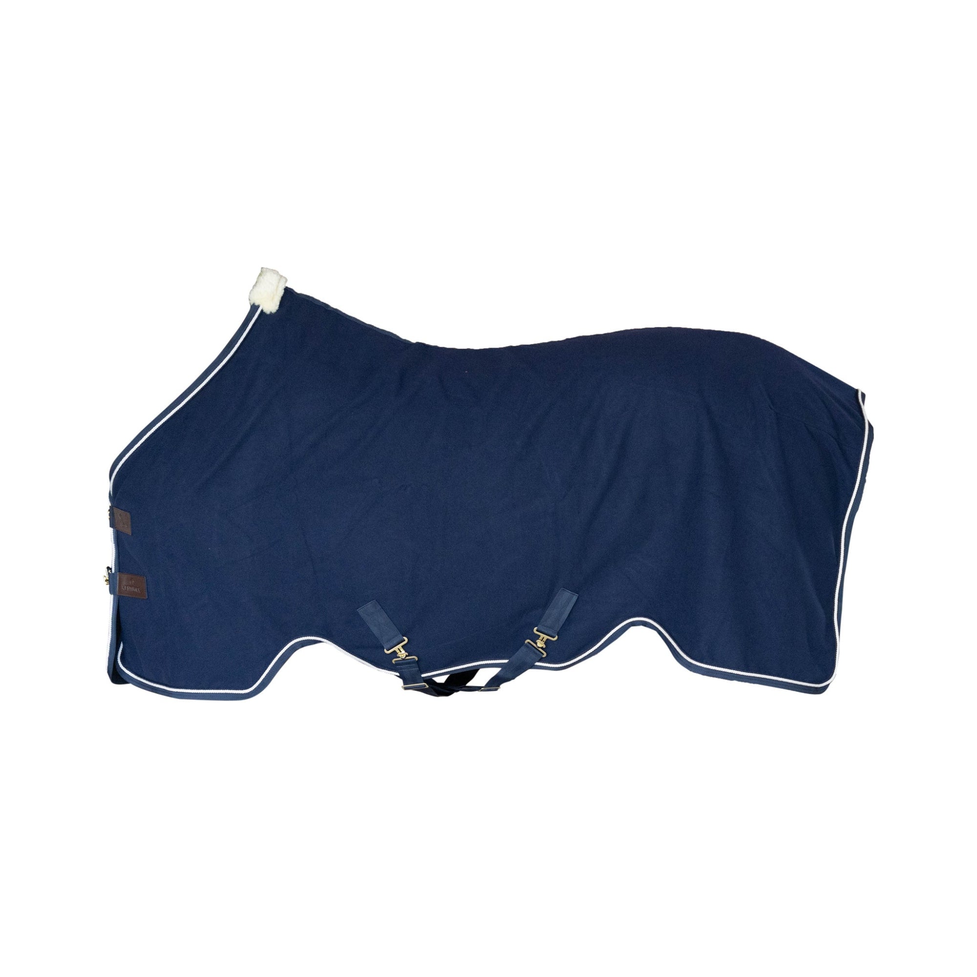 Kentucky Horsewear Fleece Rug Vegan Wool, Navy