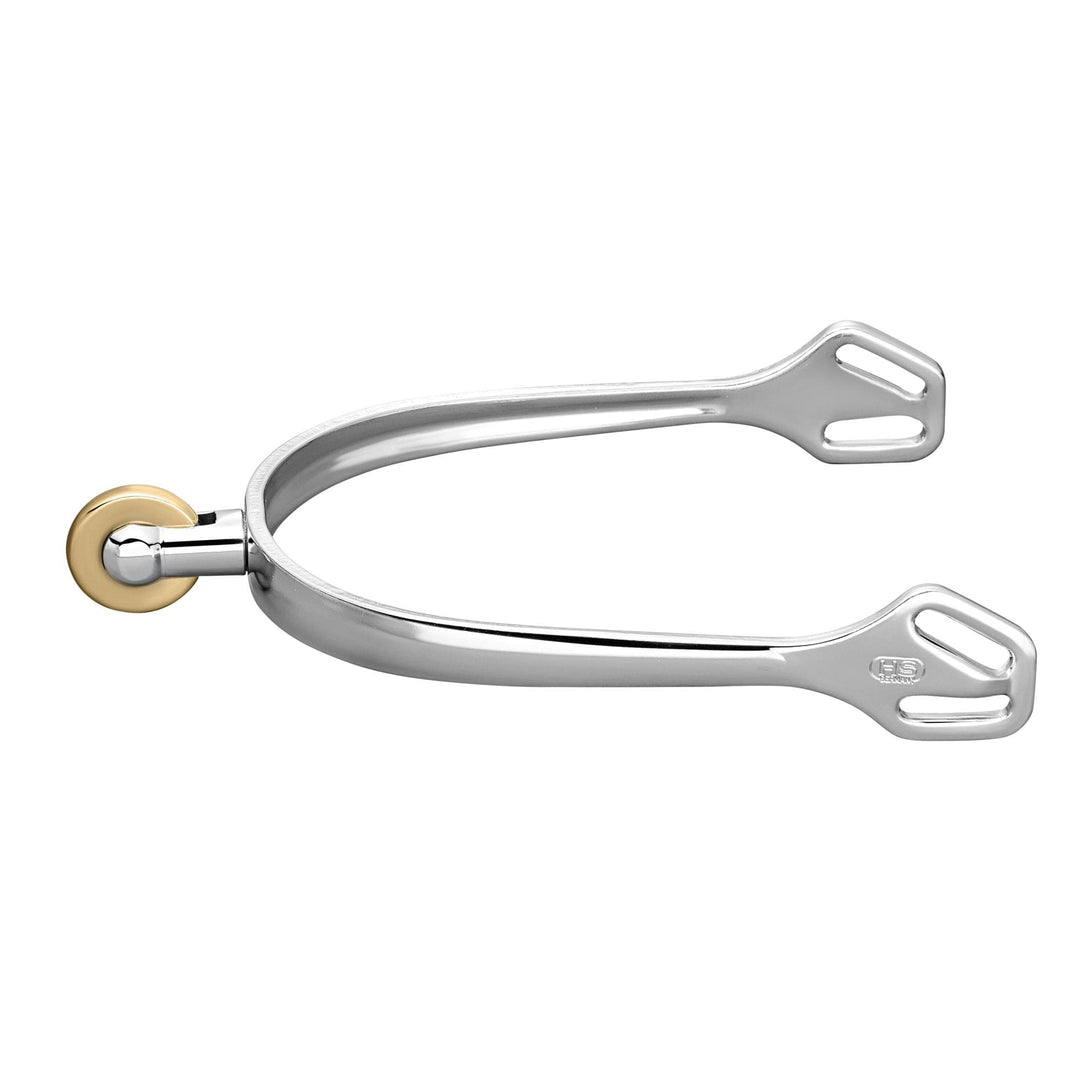 Herm Sprenger ULTRA fit spurs with Balkenhol fastening – Stainless steel, 25 mm rounded