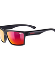 UVEX LGL 29 Sunglasses, Red Lens