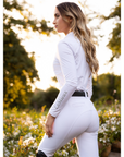 LeMieux Amara II Ladies Full Seat Breeches, White