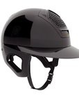 Freejump Voronoï Wide Brim Helmet with Temporal, Black Glossy