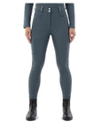 BR Equestrian Full Grip Ladies Riding Breeches Dionne, Dark Slate