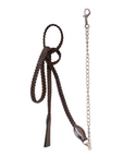 Dy'on Plaited Lead with Chain, Working by Dy'on, Brown