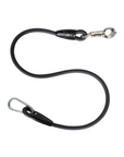 Kentucky Horsewear Horse Box Lead & Cross Ties Silicone, Black