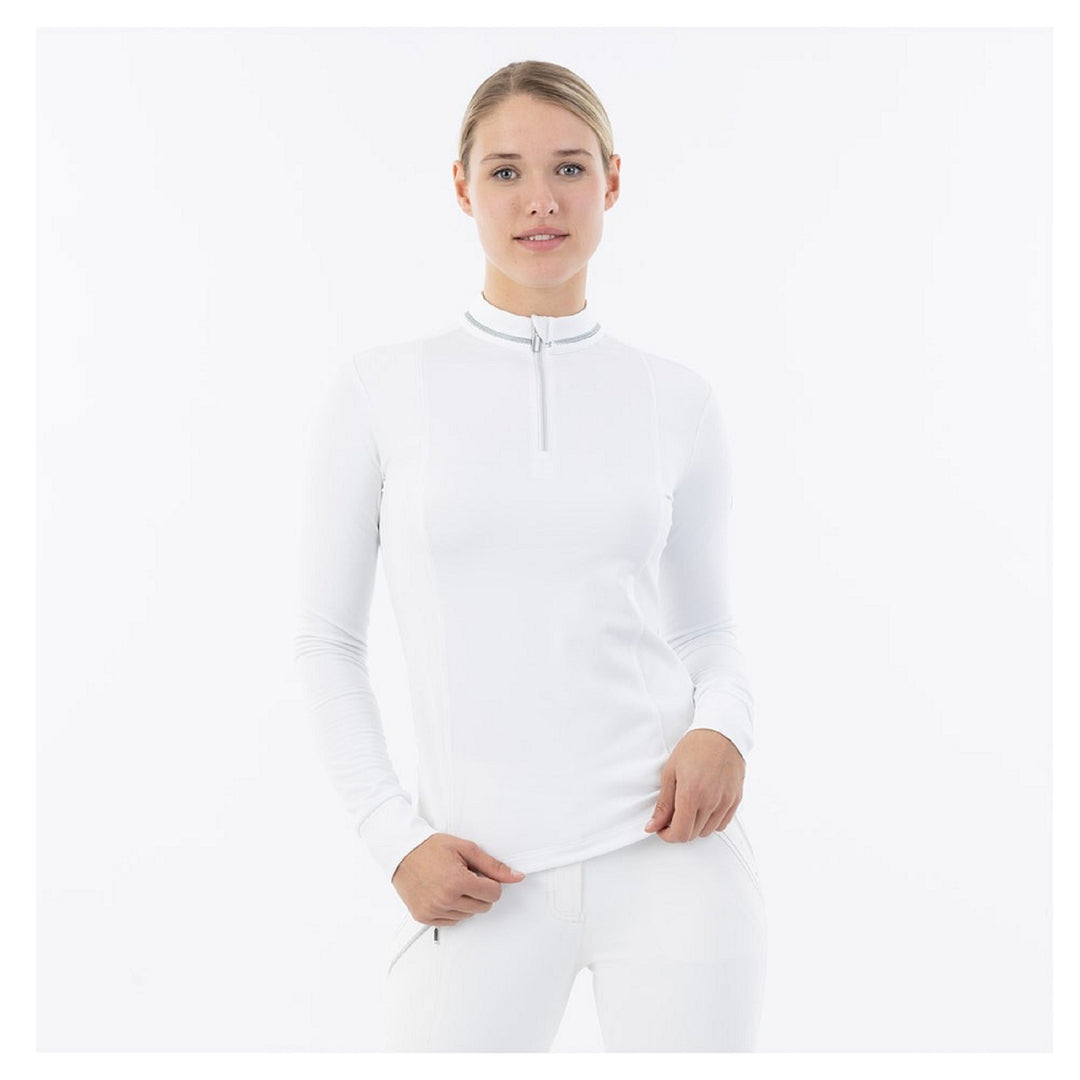BR Equestrian Ladies Competition Pullover Dide, Snow white