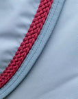 Kentucky Horsewear Neck All Weather Waterproof Pro with Braided Cord, Denim