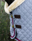 Kentucky Horsewear Show Rug with Bradied Rope, Denim
