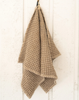 Sixteen Cypress Cotton Waffle Stable Towel, Sand