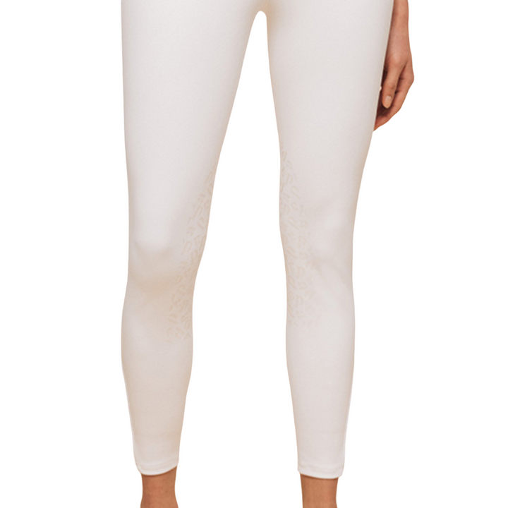 Dada Sport Giovani Grip Knee Grip Breeches, White