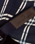 Neck All Weather Waterproof Comfort Check Printing, Navy 0g