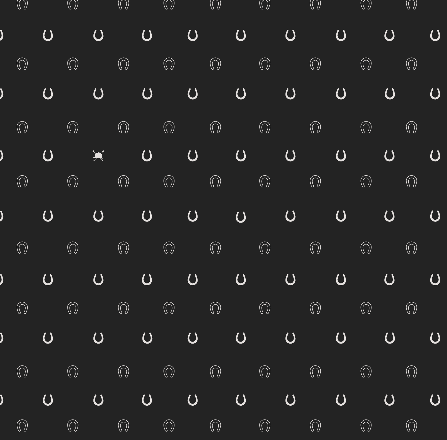 Hunt Seat Paper Co. Lucky Slate Equestrian Horseshoe Gift Wrap Paper in Roll