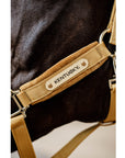 Kentucky Horsewear Velvet Halter, Mustard