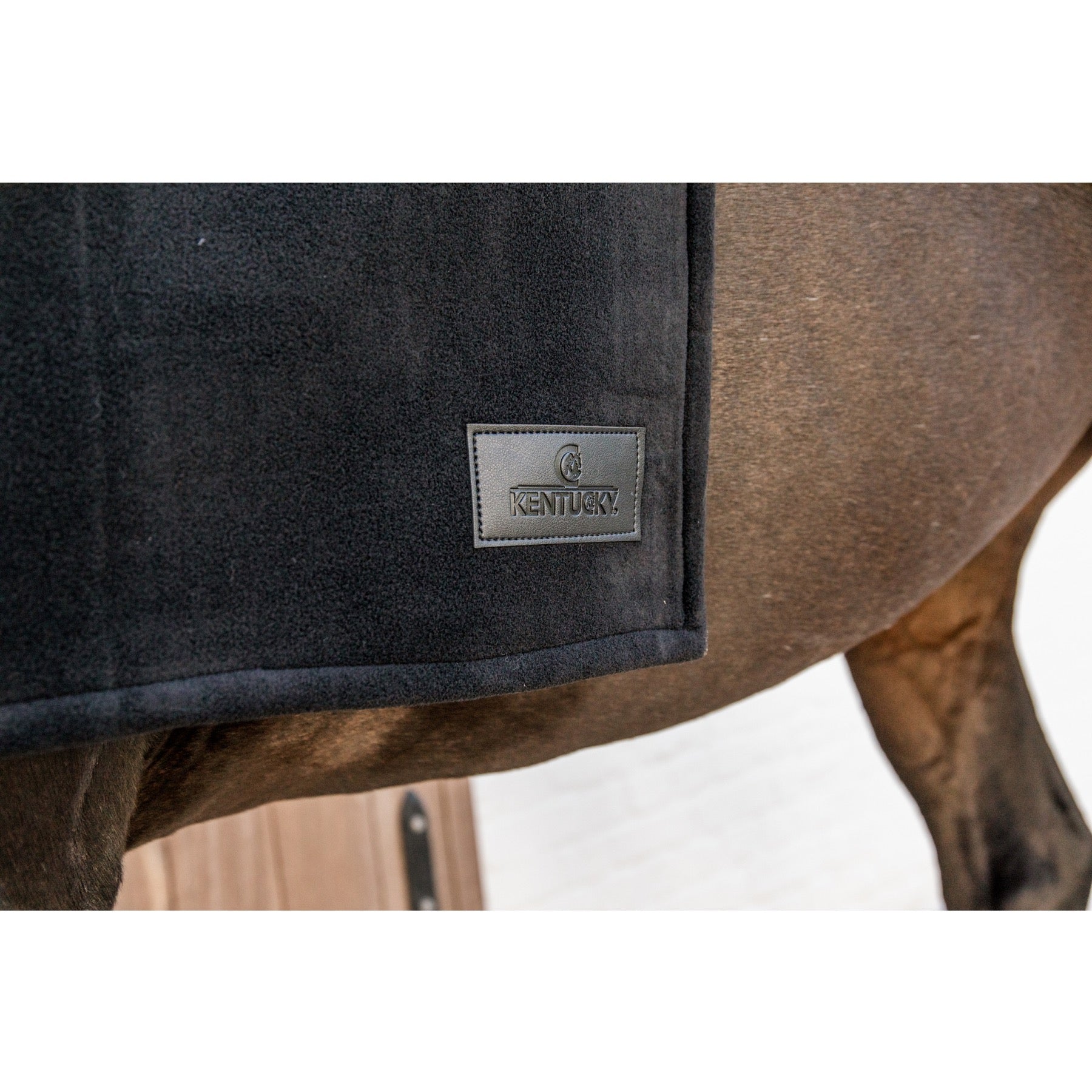 Kentucky Horsewear Heavy Fleece Horse Scarf, Black