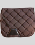 Montar FLOW Softshell Dressage Saddle Pad, Brown