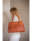 Penelope Large Maëlys Bag - Brandy/Cognac