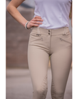 Penelope Ladies New Rocky Knee Grip Breeches, Beige