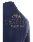 Cavallo CavalLibra Ladies 1/2 Zip Long Sleeve Training Shirt, Night Shadow