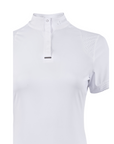 Cavallo Ladies Short Sleeve Competition Shirt, White