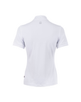 Cavallo Ladies Short Sleeve Competition Shirt, White