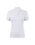 Cavallo Ladies Short Sleeve Competition Shirt, White