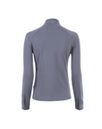 Cavallo Ladies UV Protection 1/2 Zip Long Sleeve Training Shirt, Blue Shadow