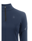 Cavallo CavalMILLA Ladies 1/2 Zip Long Sleeve Training Shirt, Night Blue