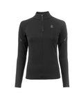 Cavallo CavalMILLA Ladies 1/2 Zip Long Sleeve Training Shirt, Black