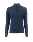 Cavallo CavalMILLA Ladies 1/2 Zip Long Sleeve Training Shirt, Night Blue