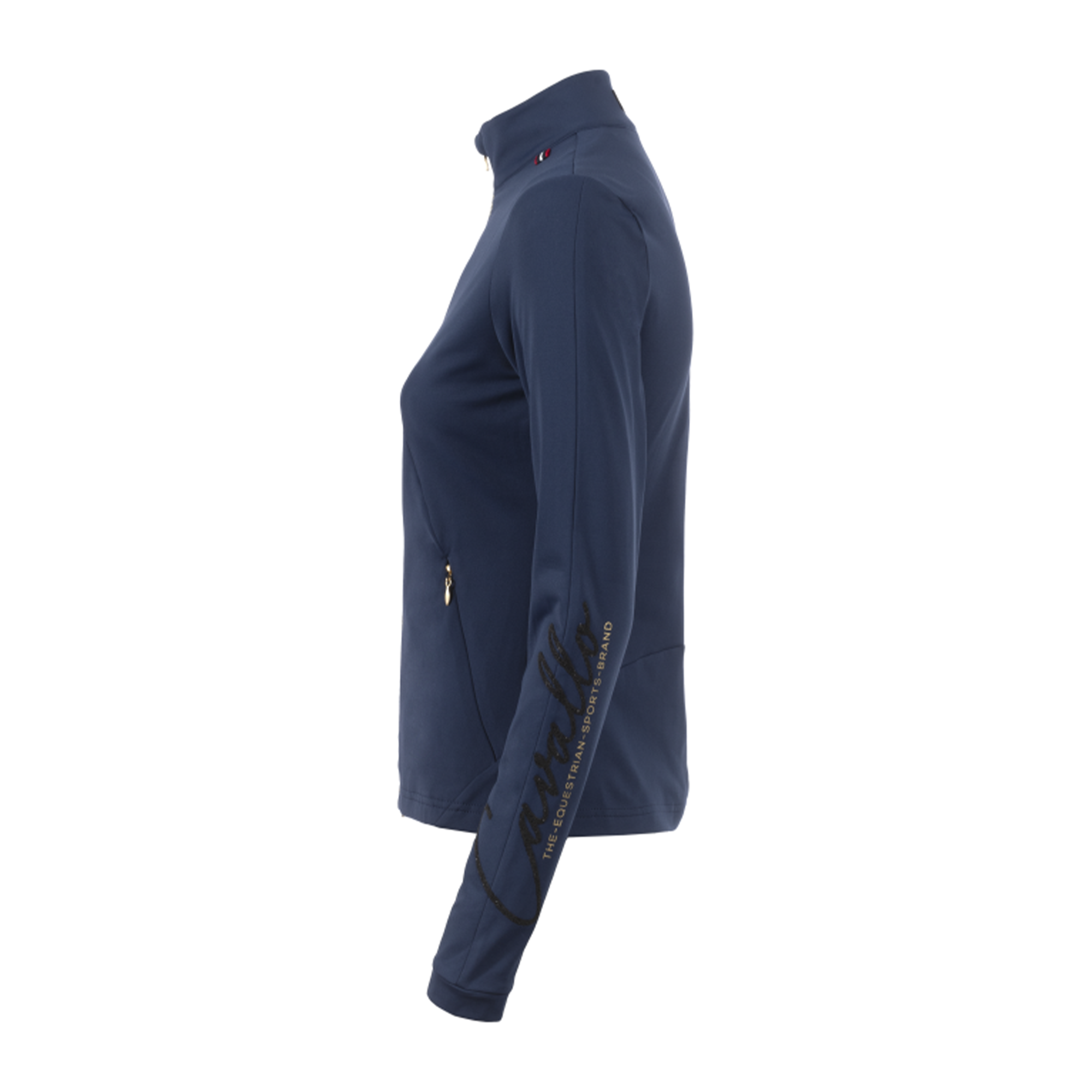 Cavallo CavalMADDIE Ladies Full Zip Lightweight Jacket, Night Blue