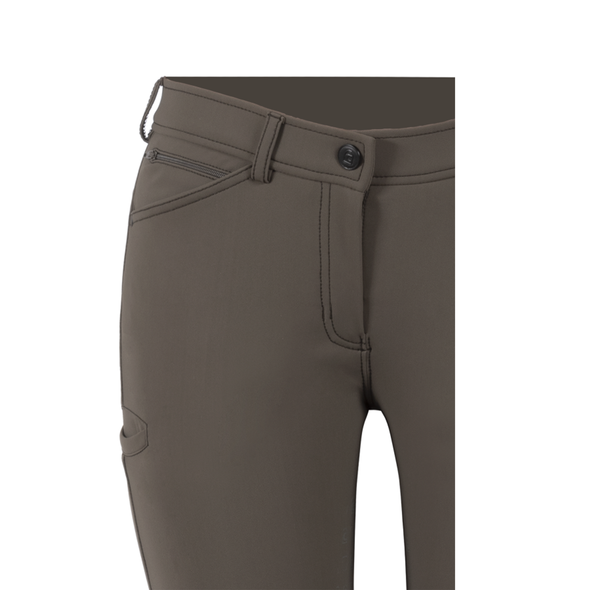 Cavallo CavalCALIMERA Ladies Full Grip Mobile Breeches, Dark Walnut