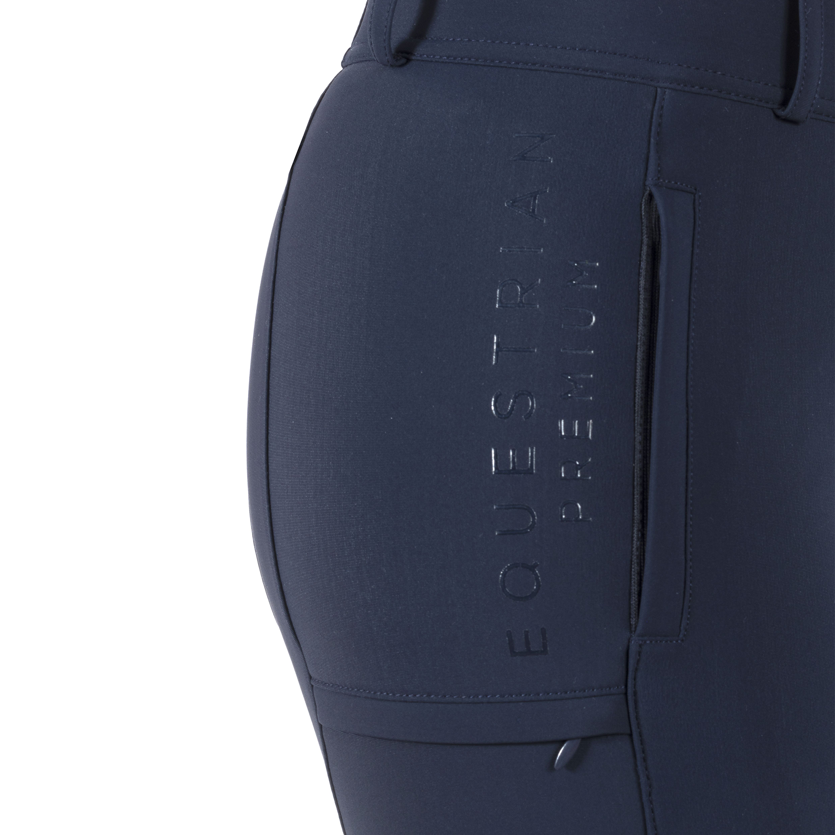 Cavallo CavalCARRIE Ladies Mid Rise Full Grip Breeches, Night Shadow