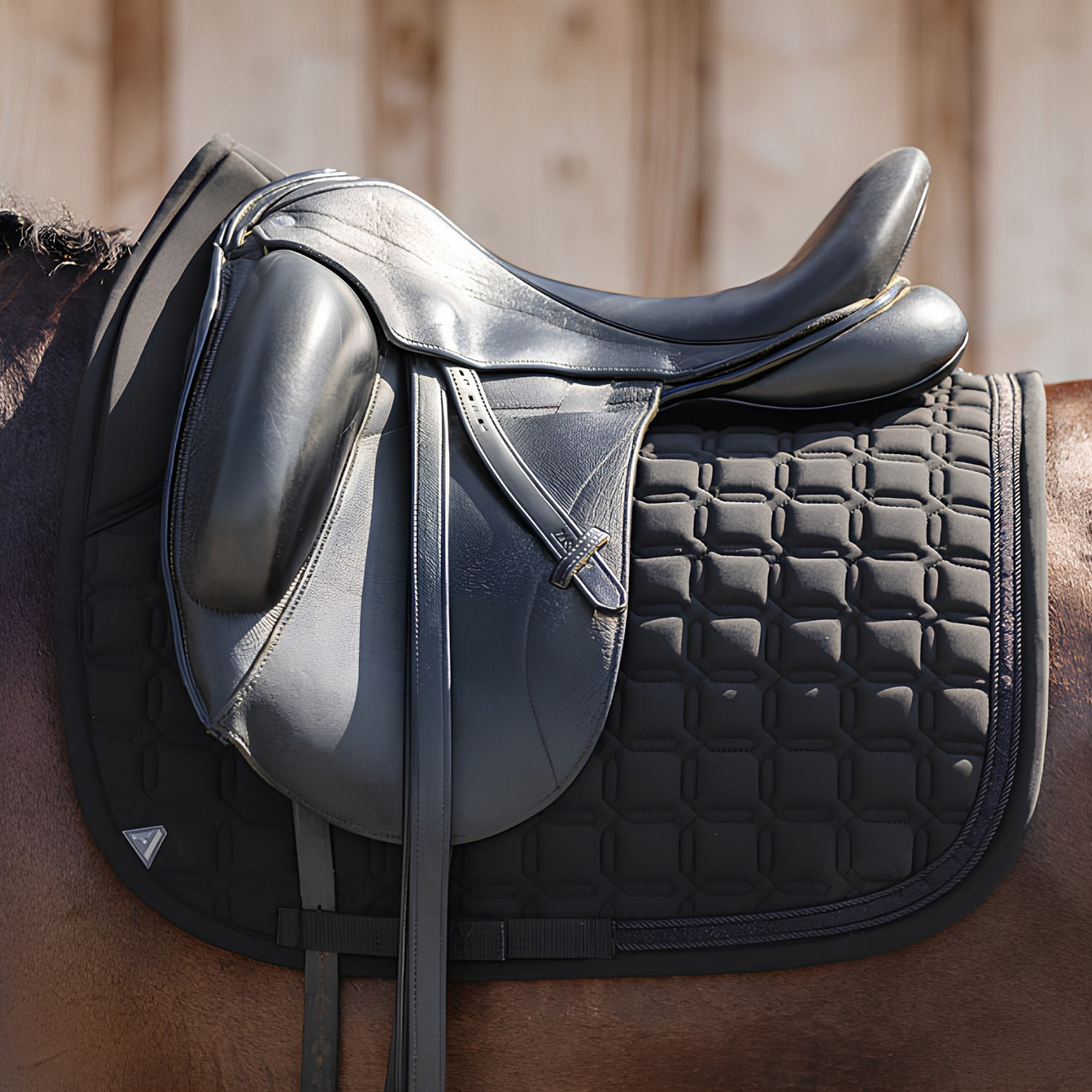 ANKY® LUMINOUS Dressage Saddle Pad, Black