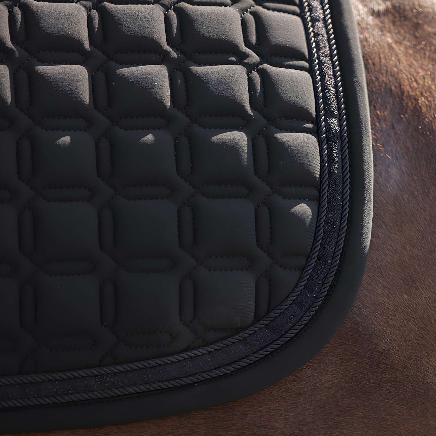 ANKY® LUMINOUS Dressage Saddle Pad, Black