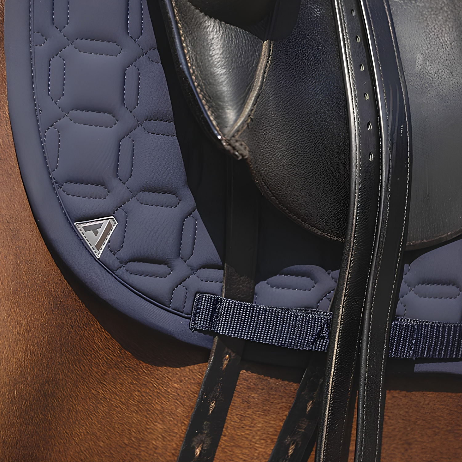 ANKY® LUMINOUS Dressage Saddle Pad, Dark Navy