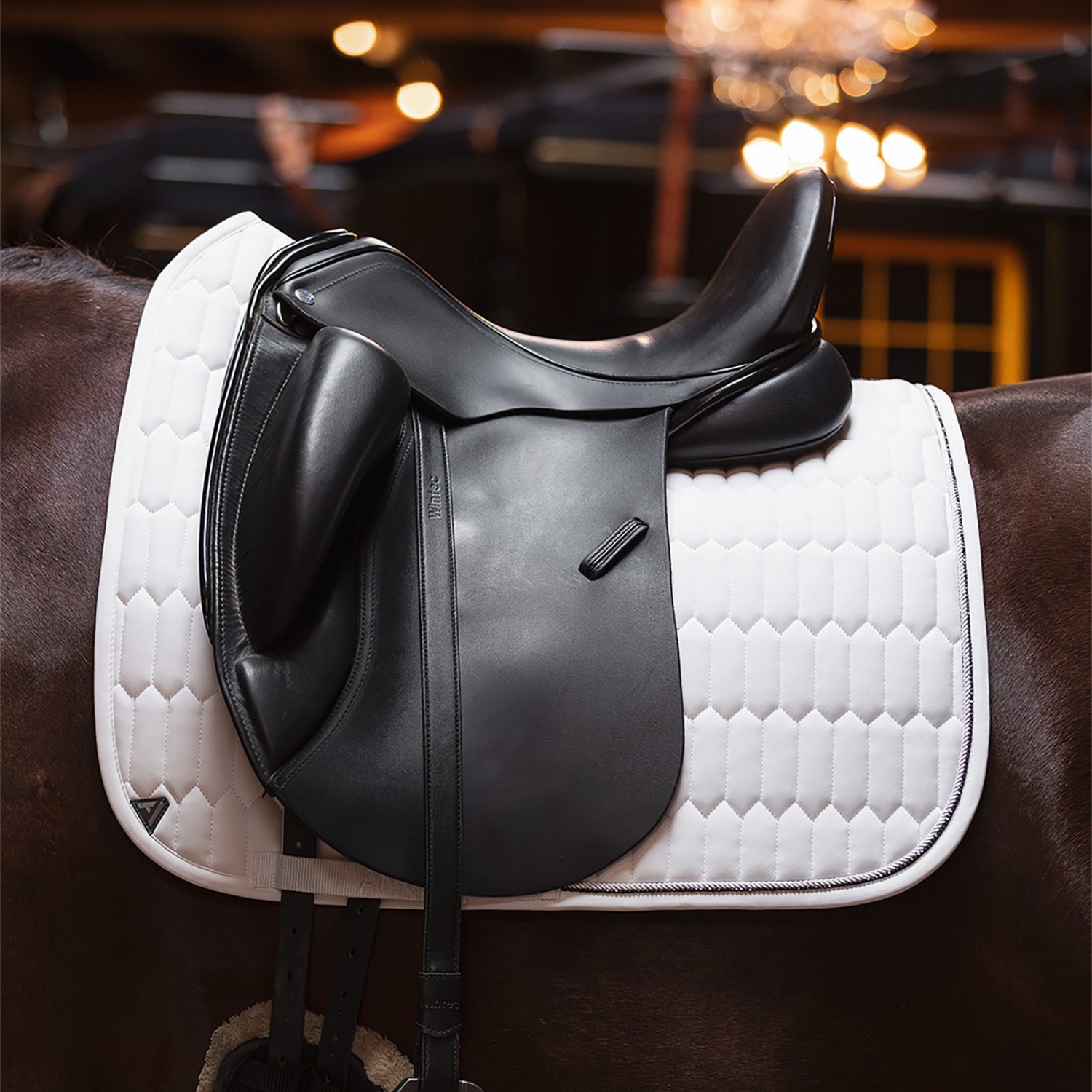 ANKY® Perception Dressage Saddle Pad, White