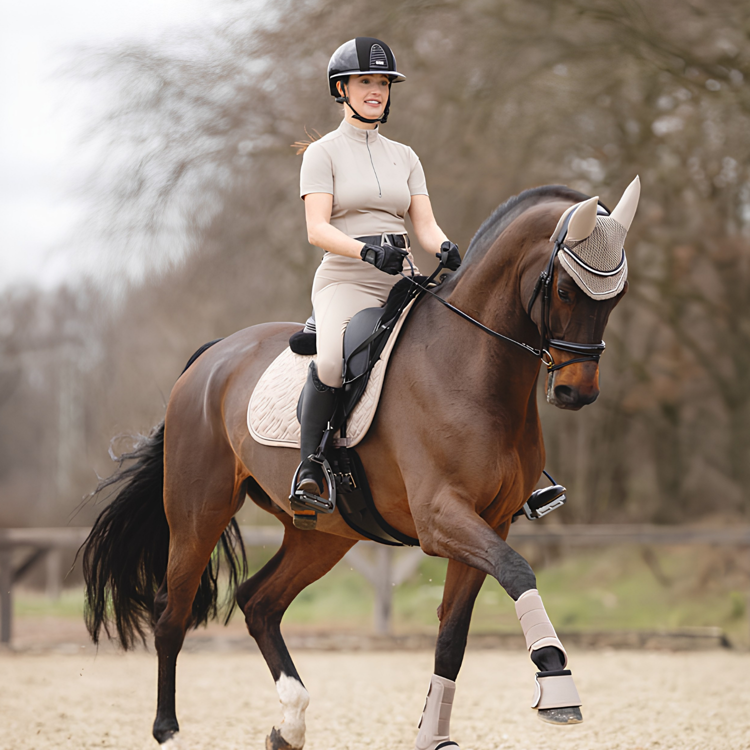 ANKY® Professional Dressage Saddle Pad, Moon Rock