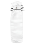ANKY® Stock Tie Stone-DeLuxe, White/Black