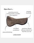 L'Evoine Alpaca Half Pad Dressage