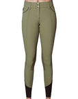 Ghodho Aubrie Pro Meryl Ladies Knee Patch Breeches, Olive