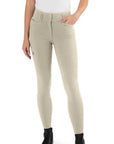 EGO7 Jumping CA High Waist Knee Grip Breeches, Beige