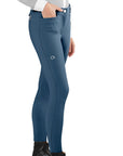 EGO7 Jumping EJ Normal Waist Knee Grip Breeches, Avio Blue