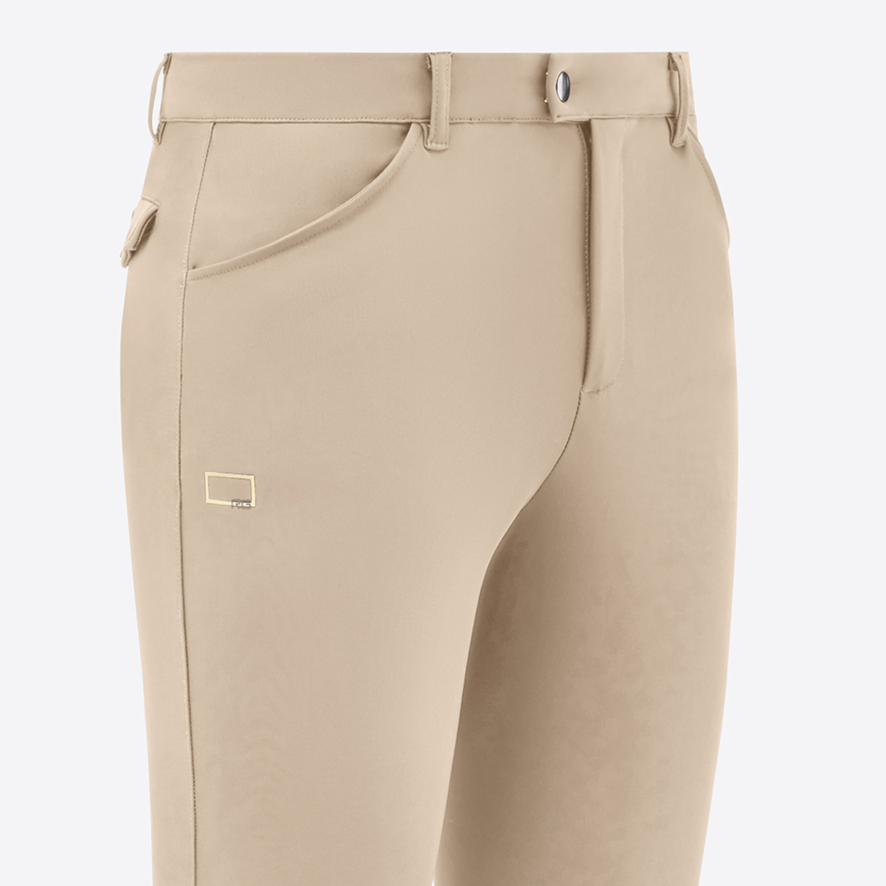 RG Men&#39;s Knee Grip Breeches, Beige