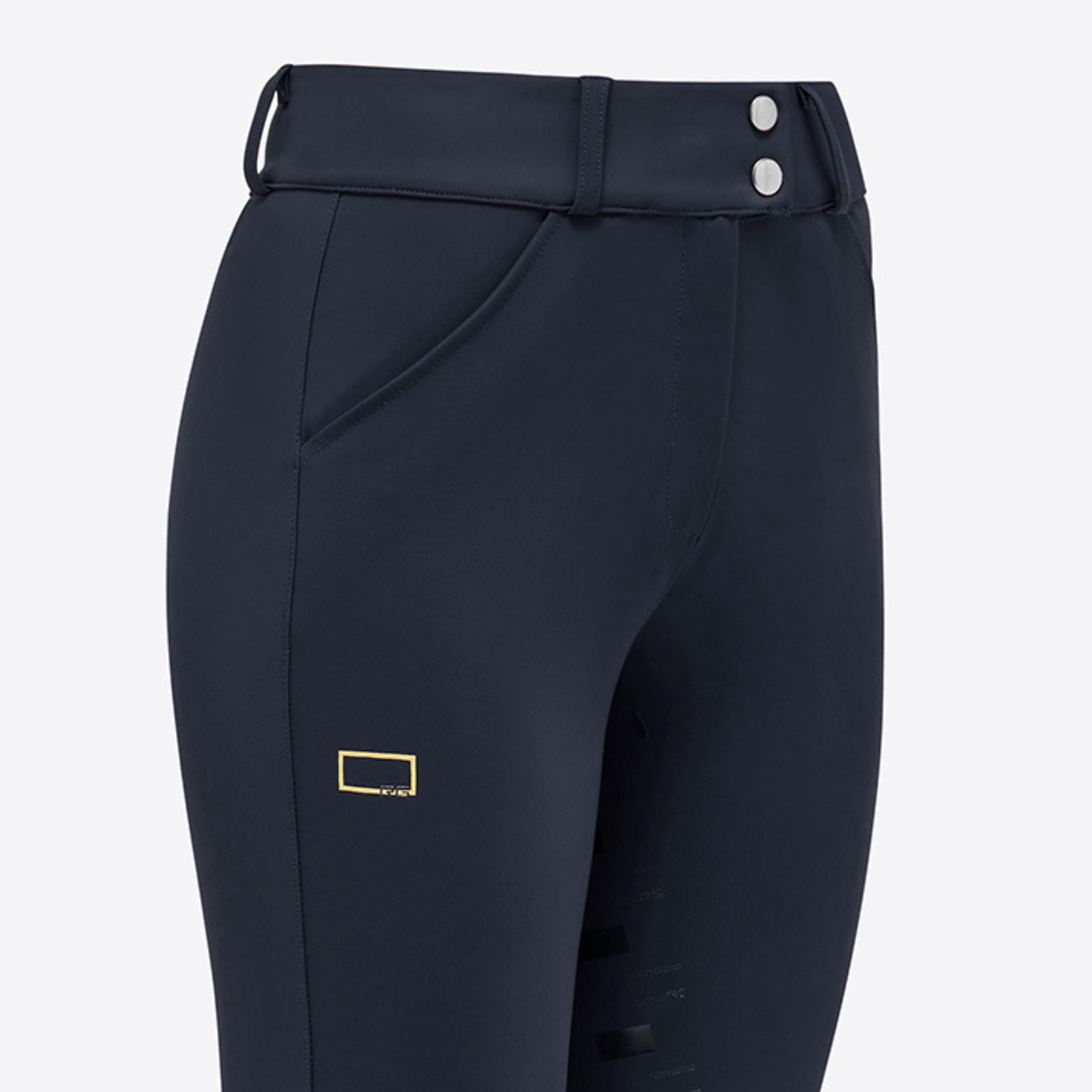 RG Ladies High Waist Full Grip Breeches, Navy