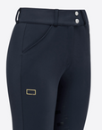 RG Ladies High Waist Full Grip Breeches, Navy