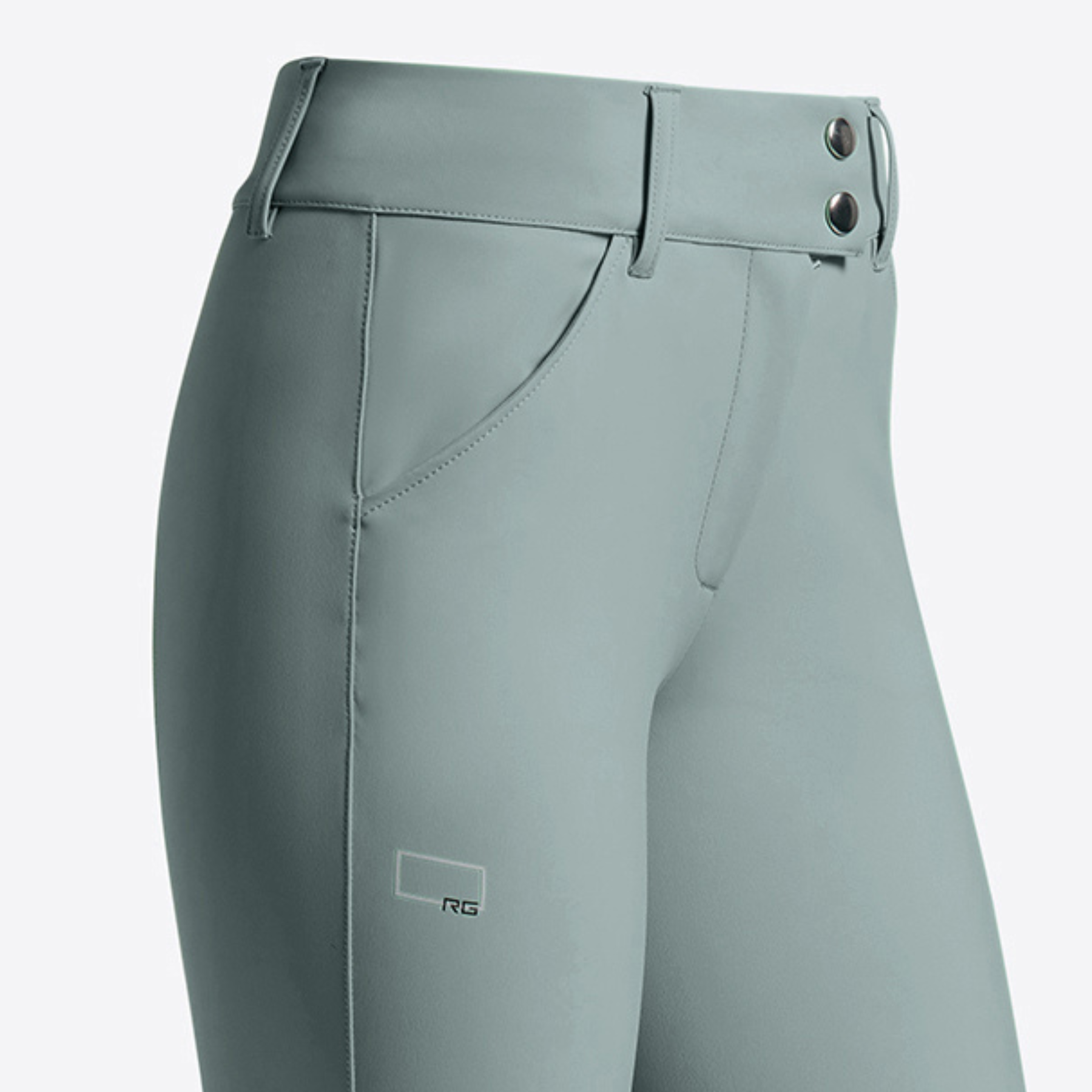 RG Ladies High Waist Breeches, Lava Smoke