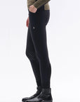 Trolle Athl High Waist Knee Grip Ladies Breeches, Black