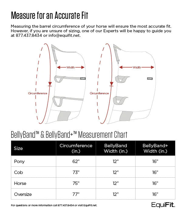Equifit Belly Band Plus+